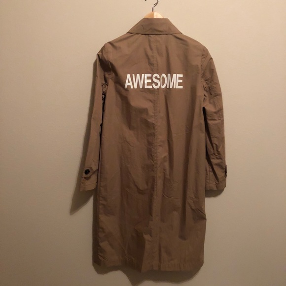 Zara trench coat in beige - Picture 3 of 7